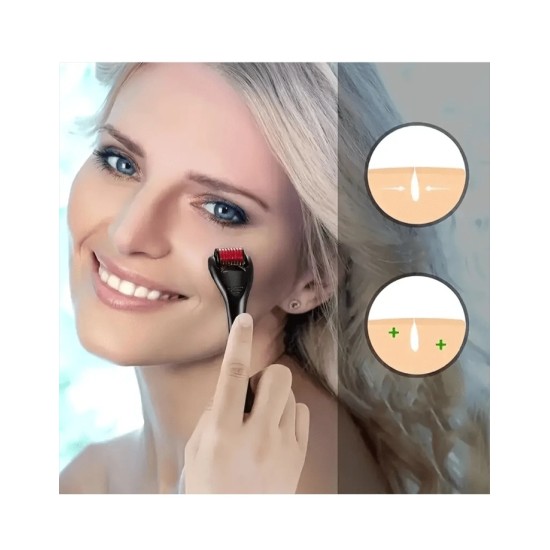 derma roller face skin care tools