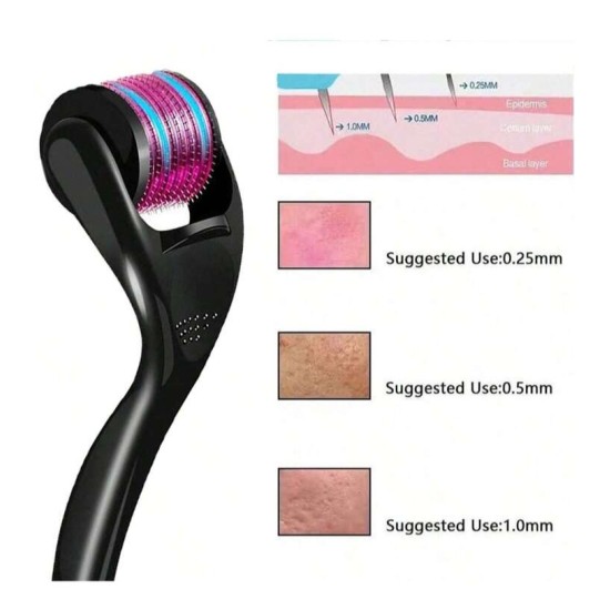 derma roller face skin care tools