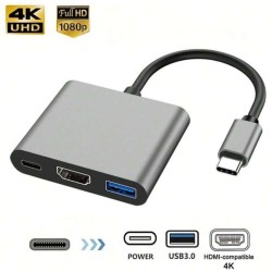  3×1 محول متعدد الاستخدام USB-C