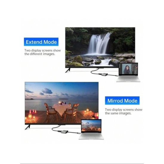  3×1 محول متعدد الاستخدام USB-C