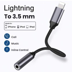  محول سماعة Lightning إلى 3.5 ملم