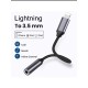  محول سماعة Lightning إلى 3.5 ملم