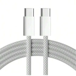  كابل شحن سريع مزدوج USB-C