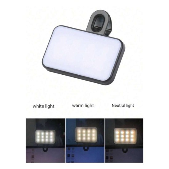  1 قطعة إضاءة LED للتصوير الذاتي، إضاءة هاتف 