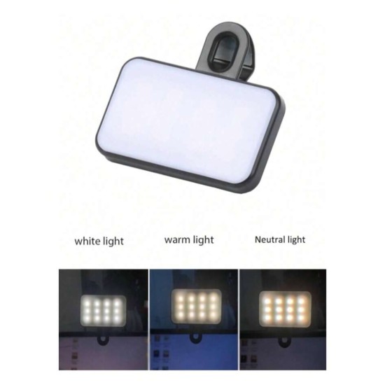  1 قطعة إضاءة LED للتصوير الذاتي، إضاءة هاتف 