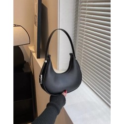 حقيبة هوبو نسائية بسيطة بلون سادة