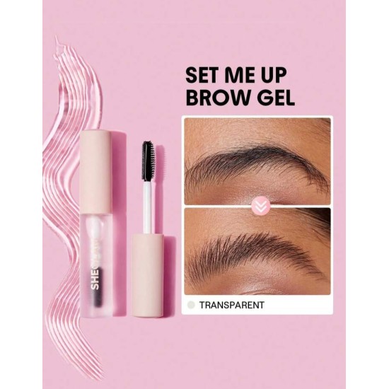Set Me Up جل حواجب شفاف مقاوم للماء