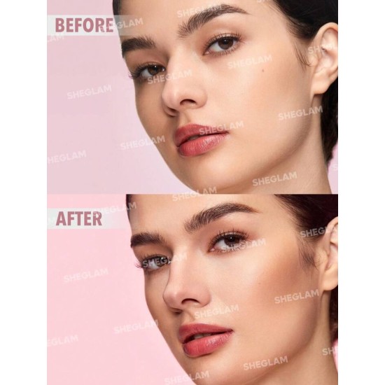 قلم تحديد وإضاءة الأنف 2 في 1 من SHEGLAM Fine Line