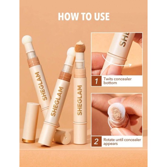 SHEGLAM Complexion Boost Concealer  خافي عيوب سائل غير لامع