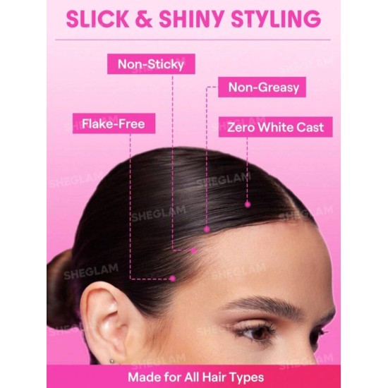 شمع مثبت الشعر SHEGLAM HAIR Locked in Glossy Shine Strong Styling Stick 