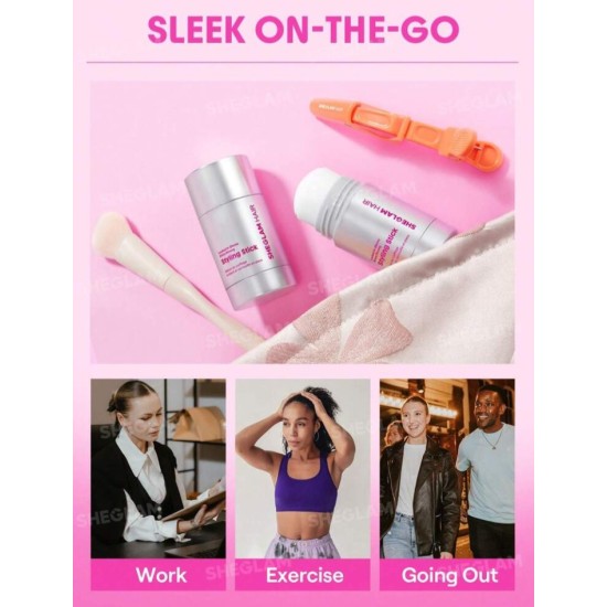 شمع مثبت الشعر SHEGLAM HAIR Locked in Glossy Shine Strong Styling Stick 