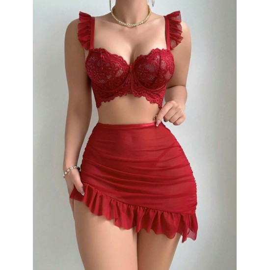 ملابس نوم نسائيه 3 قطع