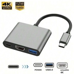 3×1 محول متعدد الاستخدام USB-C