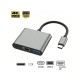  3×1 محول متعدد الاستخدام USB-C