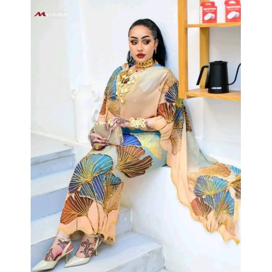 توب لامي مشغول الوان ناعمه وفخمه